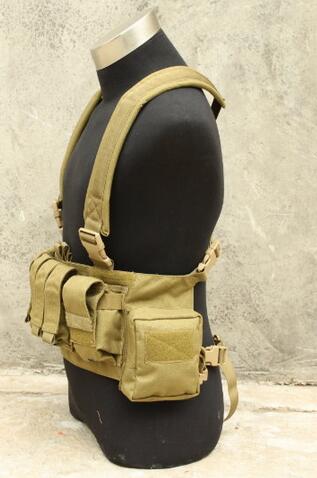 TMC LowProfile Chest Rig ( Khaki )