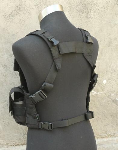 TMC 961K Load Bearing Chest Rig ( Black )