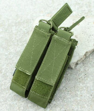Load image into Gallery viewer, TMC MOLLE Double Open Top Mag Pouch for MP7 ( OD )
