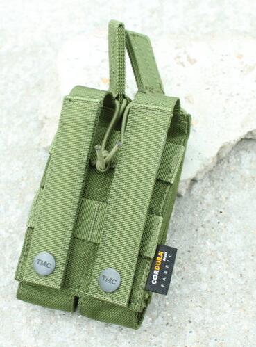 TMC MOLLE Double Open Top Mag Pouch for MP7 ( OD )