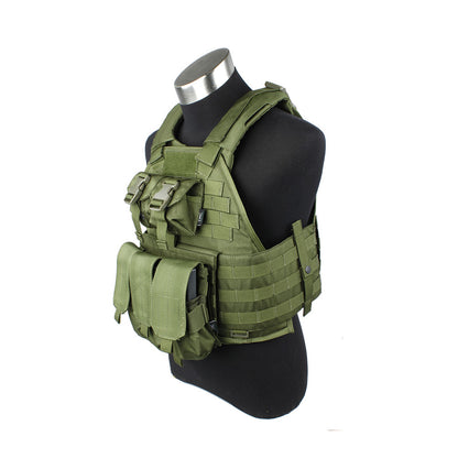 TMC USMC Style SPC Strike Plate VEST ( OD )