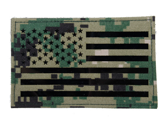 TMC Large US Flag Patch AOR2