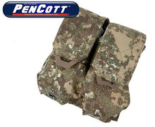 Load image into Gallery viewer, TMC QUOP Double M4 Mag Pouch ( PenCott BadLands )
