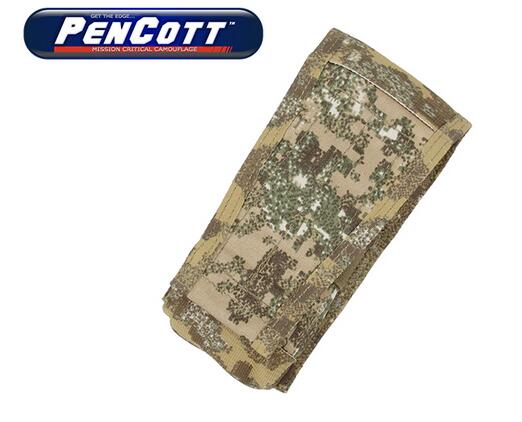 TMC C Single M4 Vertical Pouch (PenCott Badlands)