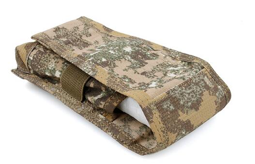 TMC C Single M4 Vertical Pouch (PenCott Badlands)