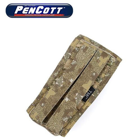 TMC C Single M4 Vertical Pouch (PenCott Badlands)