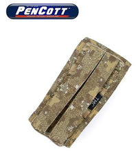 Load image into Gallery viewer, TMC C Single M4 Vertical Pouch (PenCott Badlands)
