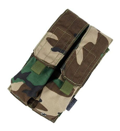 TMC MP7A1 Double Magazine Pouch ( Woodland )