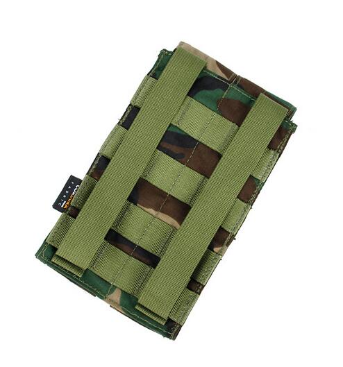 TMC MP7A1 Double Magazine Pouch ( Woodland )