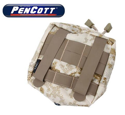 TMC Nylon Square MOLLE Canteen Pouch ( PenCott SandStorm )