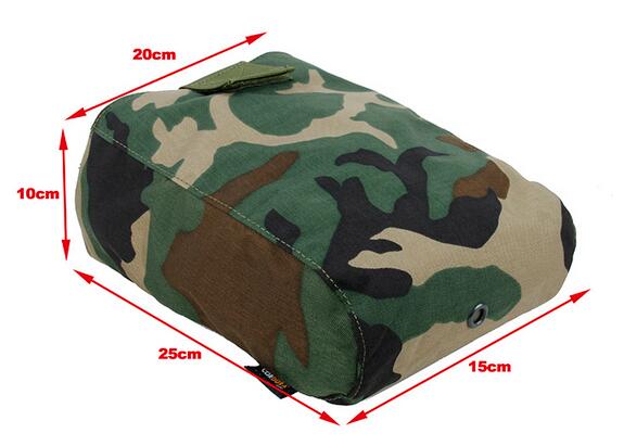 TMC Curve Roll-Up Dump Bag ( Woodland )