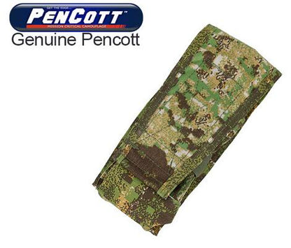 TMC C Double M4 Vertical Pouch ( PenCott GreenZone )