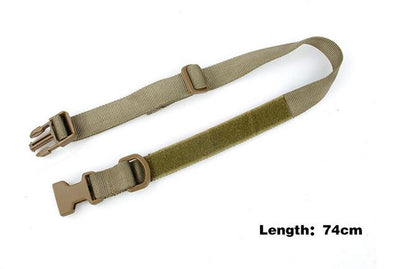 TMC Large Tactical Dog Collar 17-23 inch ( Khaki )