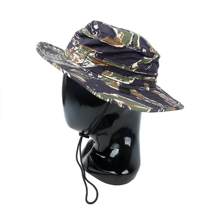 TMC Airvent Bonnie Hat ( Blue Tigerstripe )