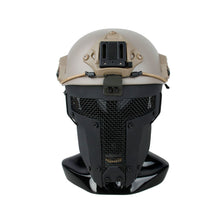 Load image into Gallery viewer, TMC SPT Mesh Face Mask Spartan Metal Face Cover (BK)
