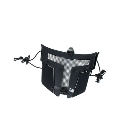 TMC SPT Mesh Face Mask Spartan Metal Face Cover (BK)