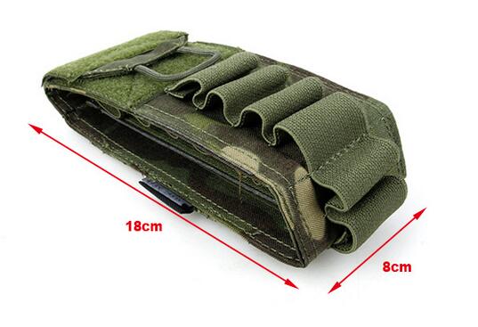 TMC Foldable Shell Pouch ( Multicam Tropic )