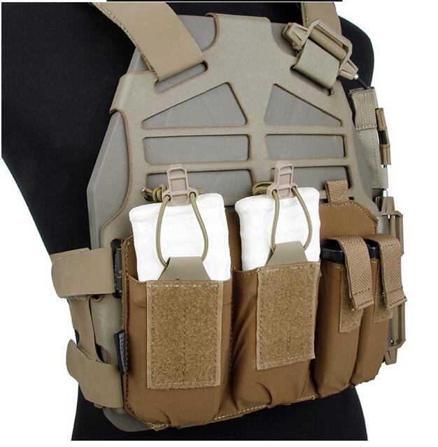 TMC Dou 556 Dou 9mm Pouch for SS ( BK )