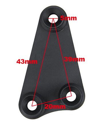 TMC Aluminum hanger for GC style Holster ( Black )