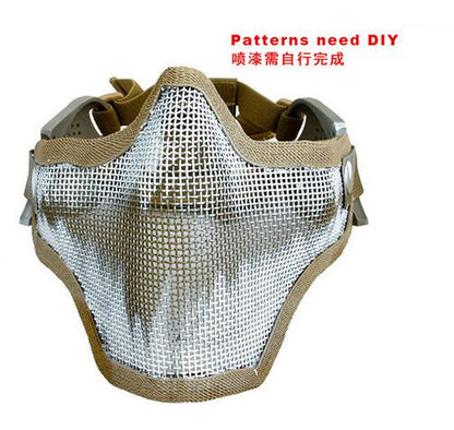 TMC Mesh with Ear Cover ( Khaki )