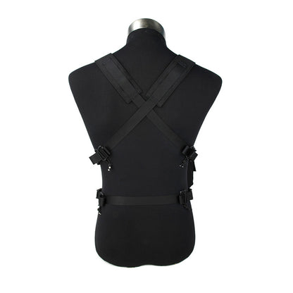 TMC XR Chest Rig Defender 3 X Type Light Version for 5.56 ( Black )