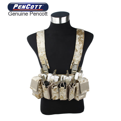 TMC XR Chest Rig Defender 3 X Type Light Version for 5.56 ( PenCott sandStorm )