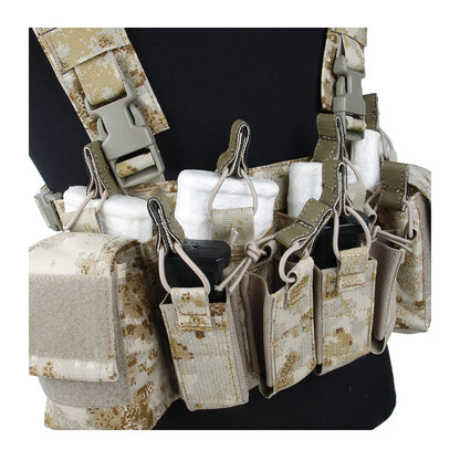 TMC XR Chest Rig Defender 3 X Type Light Version for 5.56 ( PenCott sandStorm )