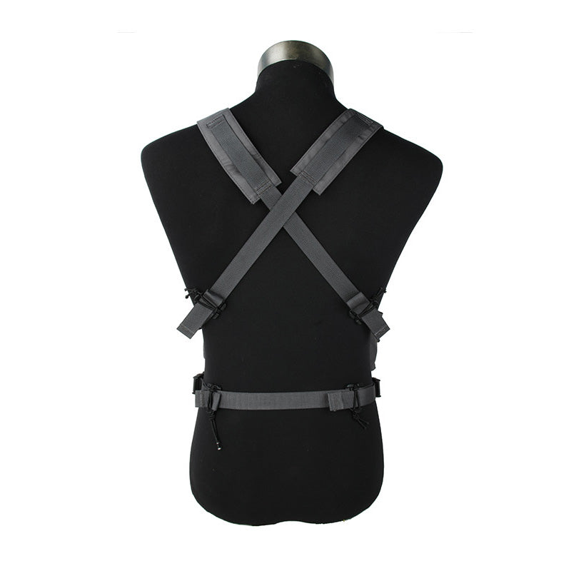 TMC XR Chest Rig Defender 3 X Type Light Version for 5.56 ( Wolf Grey )