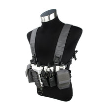 Load image into Gallery viewer, TMC Defender 3 D-Mittsu Chest Rig Light Version for 5.56 ( Wolf Grey )
