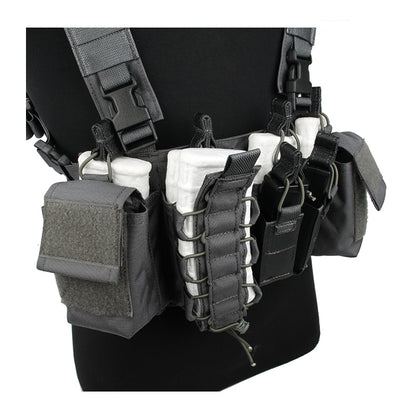 TMC Defender 3 D-Mittsu Chest Rig Light Version for 5.56 ( Wolf Grey )