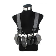 Load image into Gallery viewer, TMC Defender 3 D-Mittsu Chest Rig Light Version for 5.56 ( Wolf Grey )
