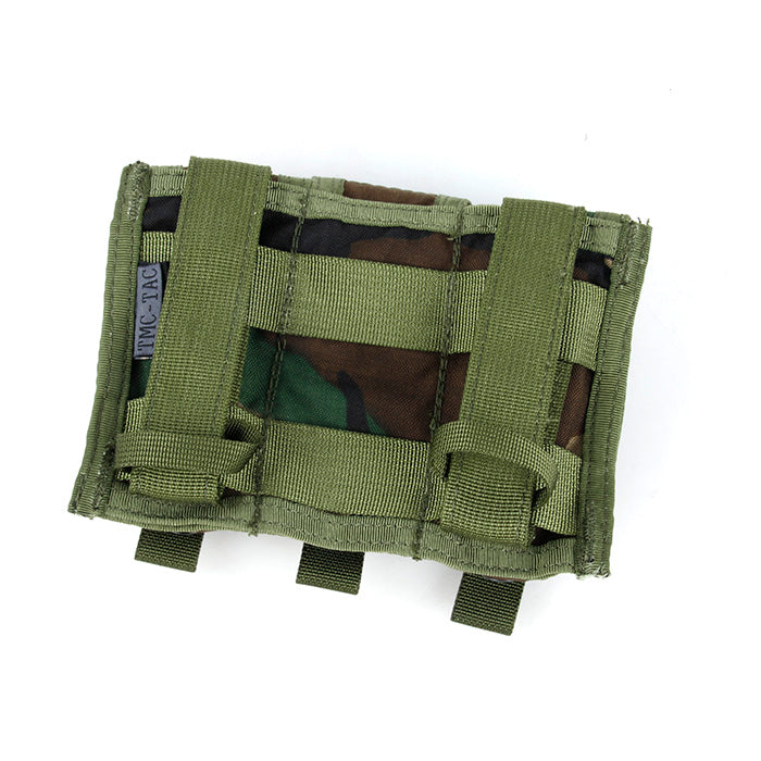 TMC PT style Tri Grenade Pouch ( Woodland )