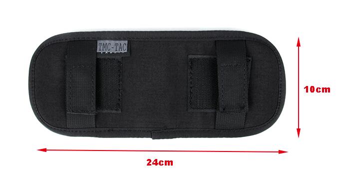 TMC Plate Carrier Shoulder Pads ( BK )