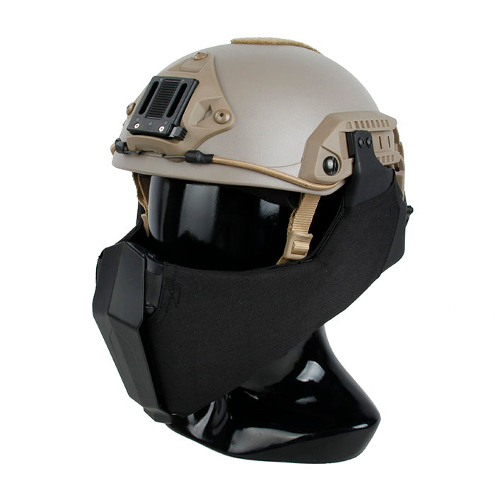 TMC MANDIBLE for OC highcut helmet ( Black )