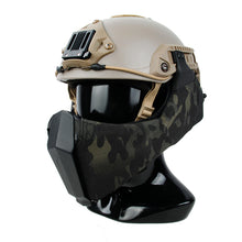 画像をギャラリービューアに読み込む, TMC MANDIBLE for OC highcut helmet ( Multicam Black )
