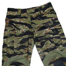 Load image into Gallery viewer, TMC ORG Cutting G3 Combat Pants (Green Tigerstripe) with Combat Knee Pads
