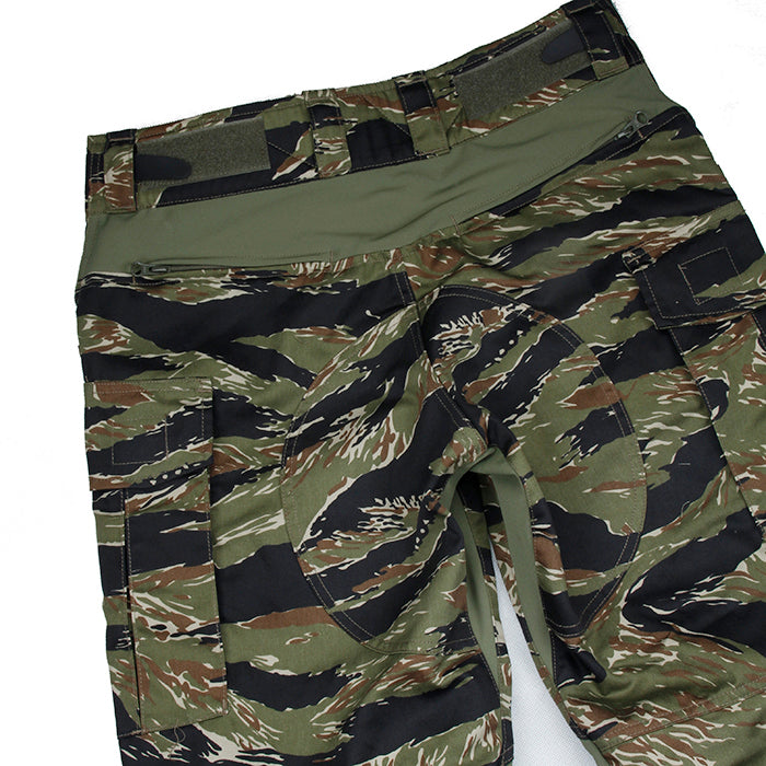 TMC ORG Cutting G3 Combat Pants (Green Tigerstripe) with Combat Knee Pads