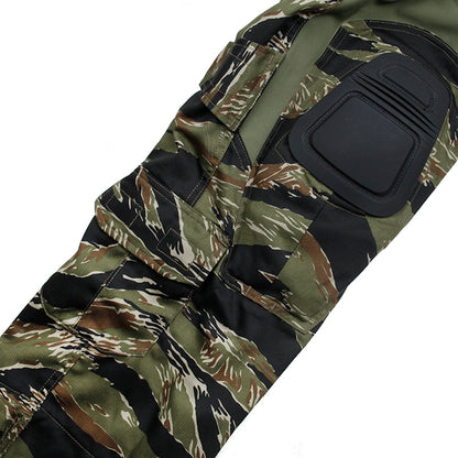 TMC ORG Cutting G3 Combat Pants (Green Tigerstripe) with Combat Knee Pads