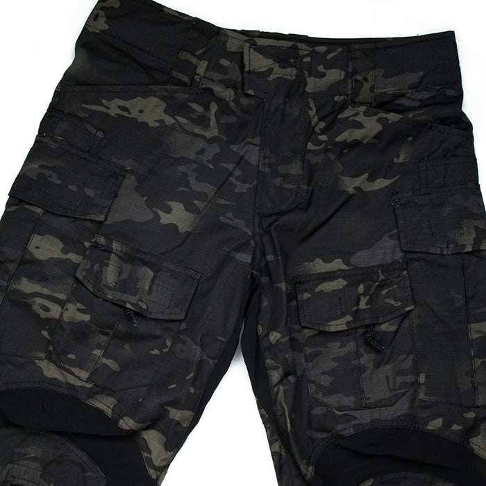 TMC ORG Cutting G3 Combat Pants ( Multicam Black ) with Combat Pads