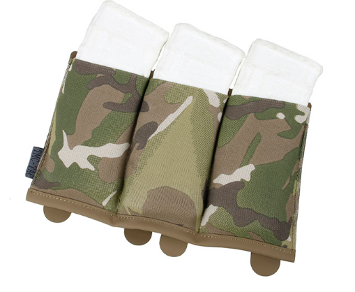 TMC TS TRIPLE M4 MAG Pouch ( Multicam )