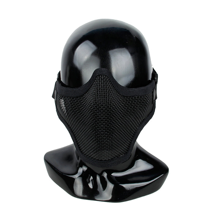 TMC V1 Strike Steel Half Face Mask 2018 ( Black )