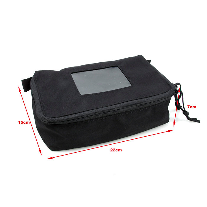 TMC insert window pouch for loop Wall ( Black )