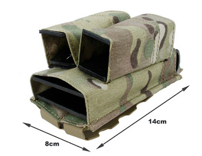 TMC Mag Double Pistol Mag Pouch ( Multicam )