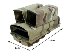 Load image into Gallery viewer, TMC Mag Double Pistol Mag Pouch ( Multicam )
