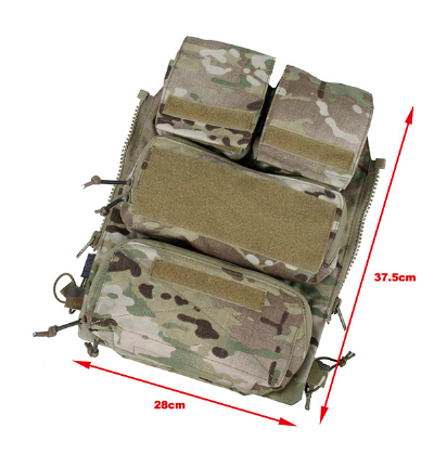 TMC Pouch Zip Panel NG version ( Multicam )