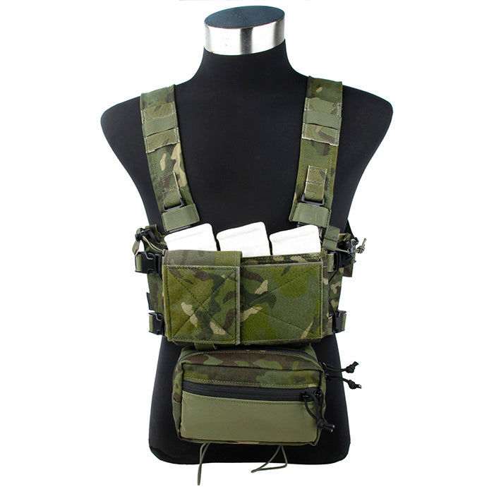 TMC Modular Lightweight Chest Rig ( Set A Multicam Tropic )