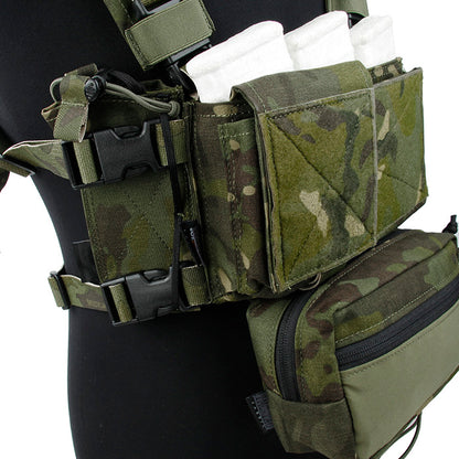 TMC Modular Lightweight Chest Rig ( Set A Multicam Tropic )