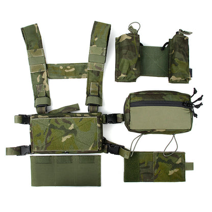 TMC Modular Lightweight Chest Rig ( Set A Multicam Tropic )