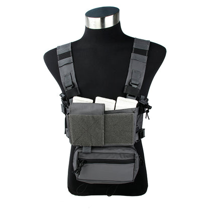 TMC Modular Lightweight Chest Rig ( Set A Wolf Grey )