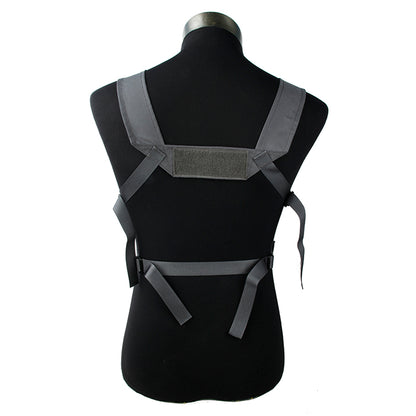 TMC Modular Lightweight Chest Rig ( Set A Wolf Grey )